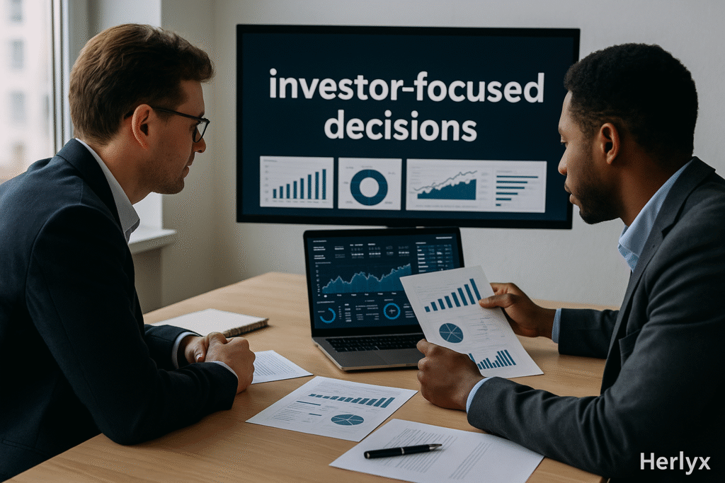 Investor-focused decisions